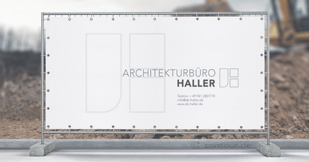 Banner Architekturbüro Haller